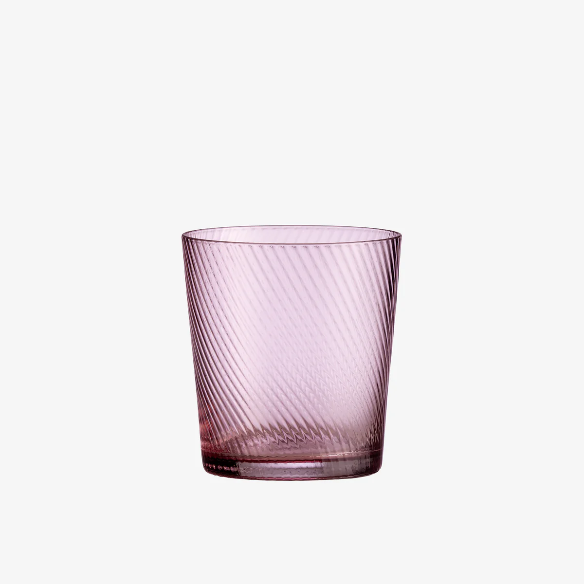 Aida - RAW Unique swirl lav vandglas 30 cl. pink