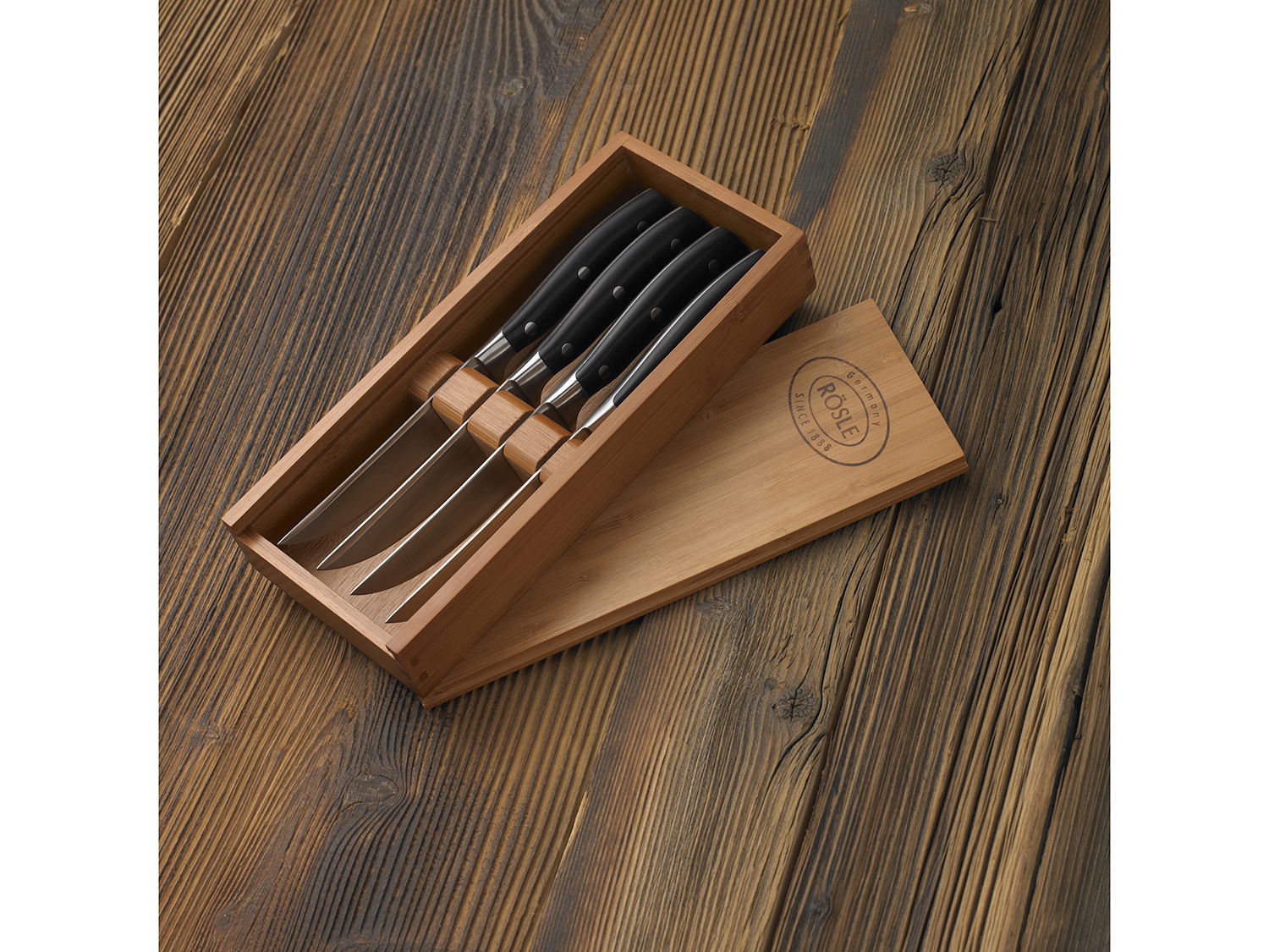 Rösle Steakkniv 23,5 x 2,3 x 1,4 cm 4 stk.