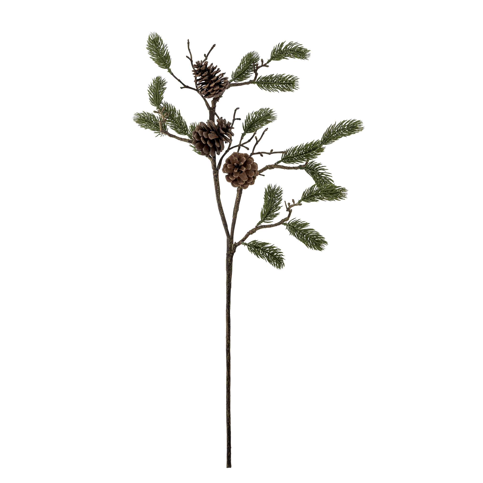Bloomingville - Pine Stilk, Grøn, Kunstige Blomster, D33xH73 cm