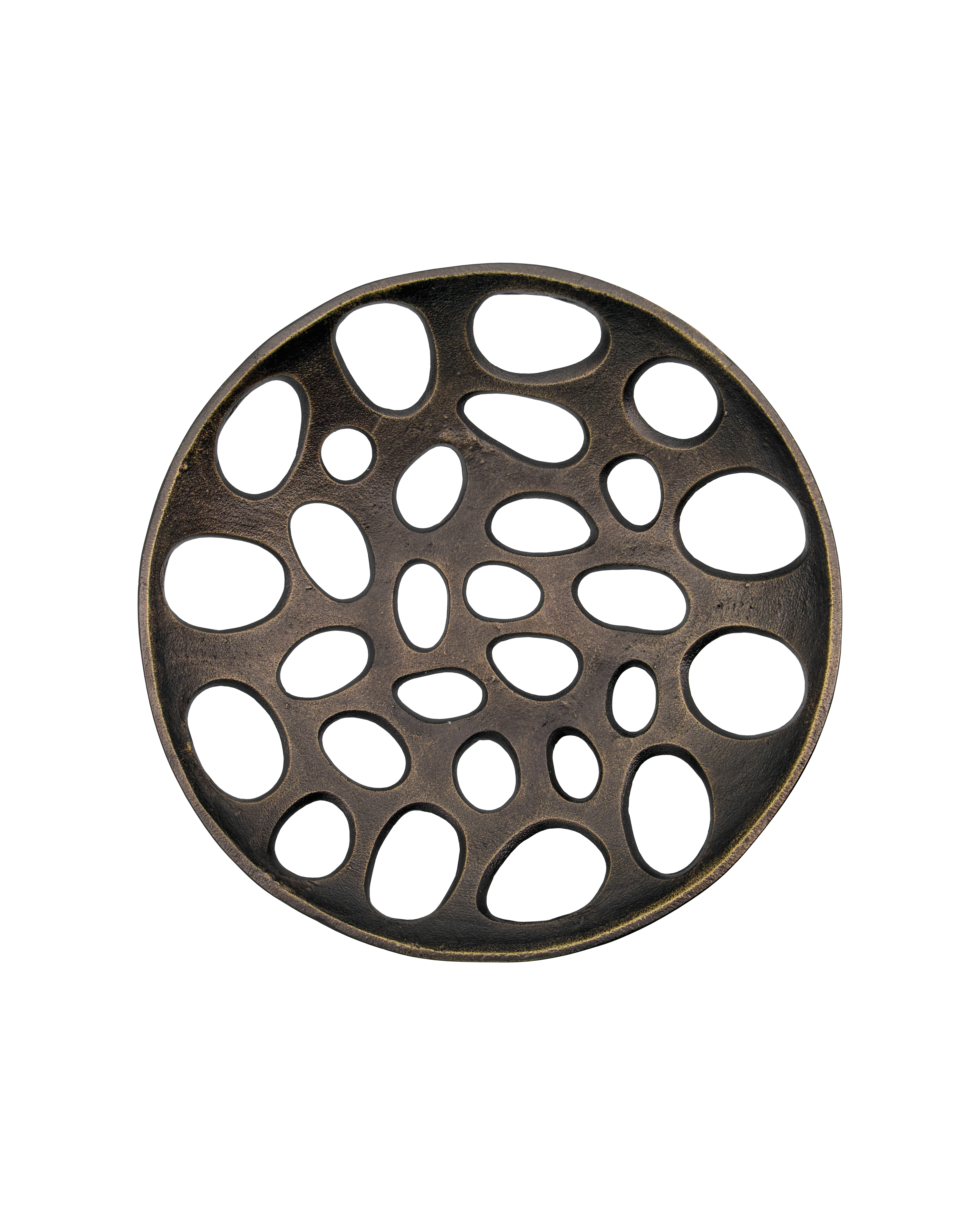 House Doctor - Kunstværk, Prato, Antik messingfinish