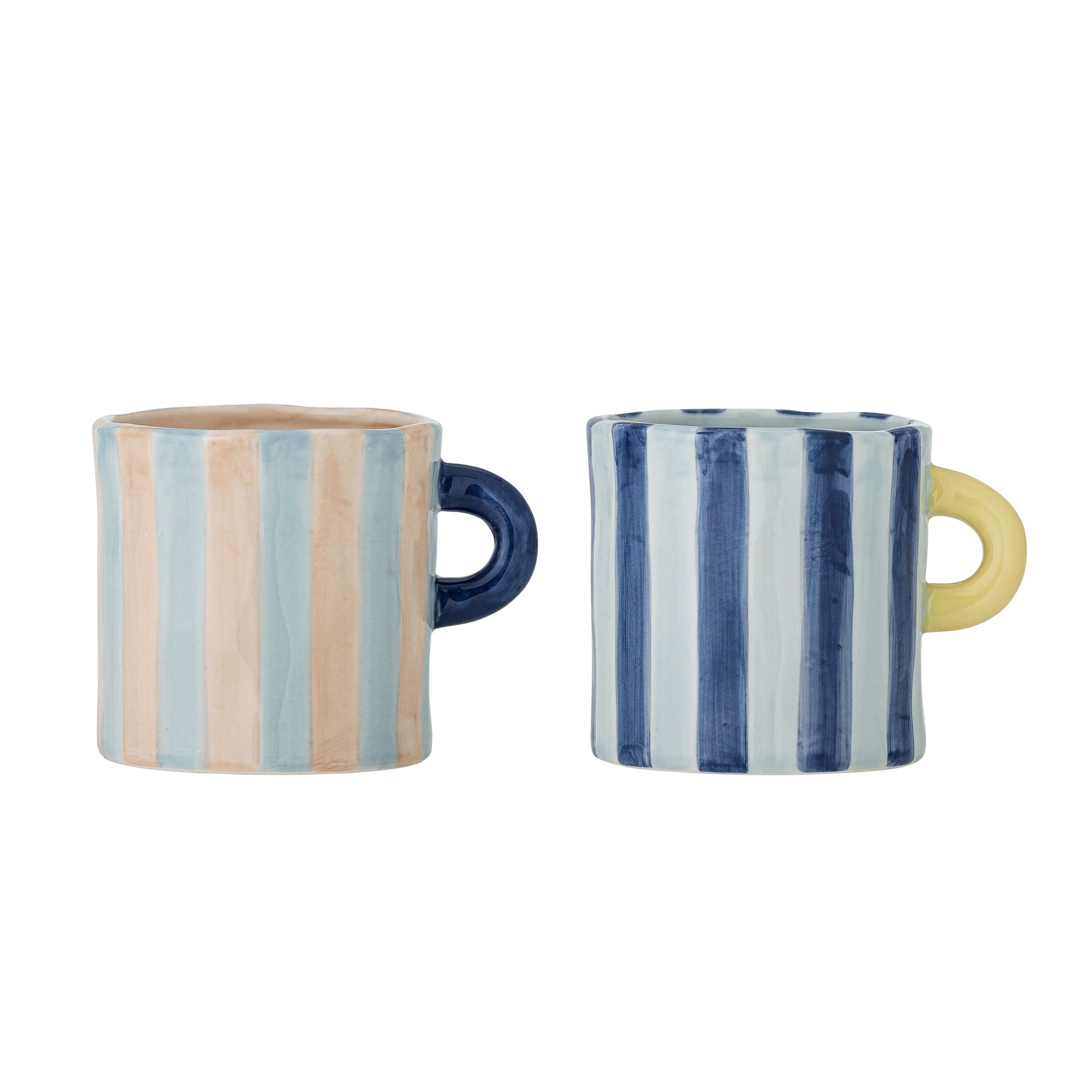 Bloomingville - Phoenix Krus, Multifarvet, Stentøj, D9,5xH8,5 cm, Set of 2