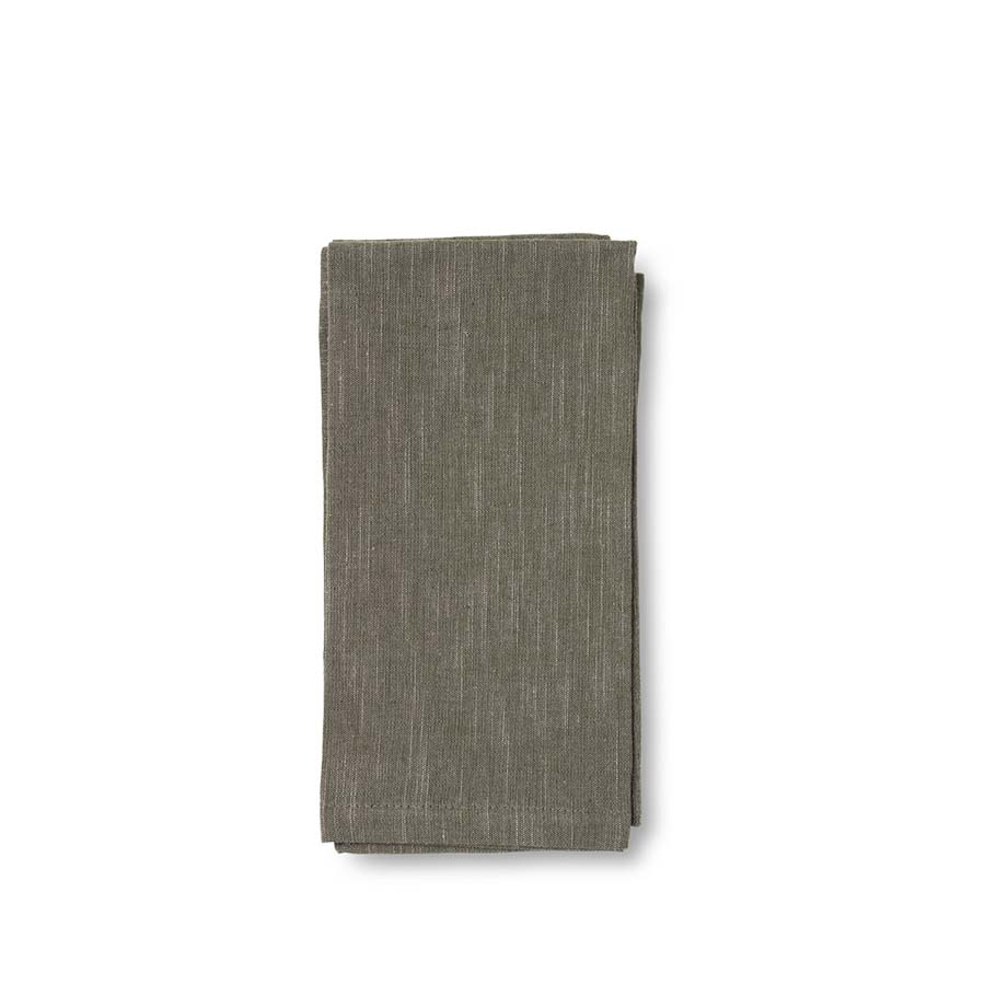 Juna - Basic Runner olivengrøn 45x150 cm