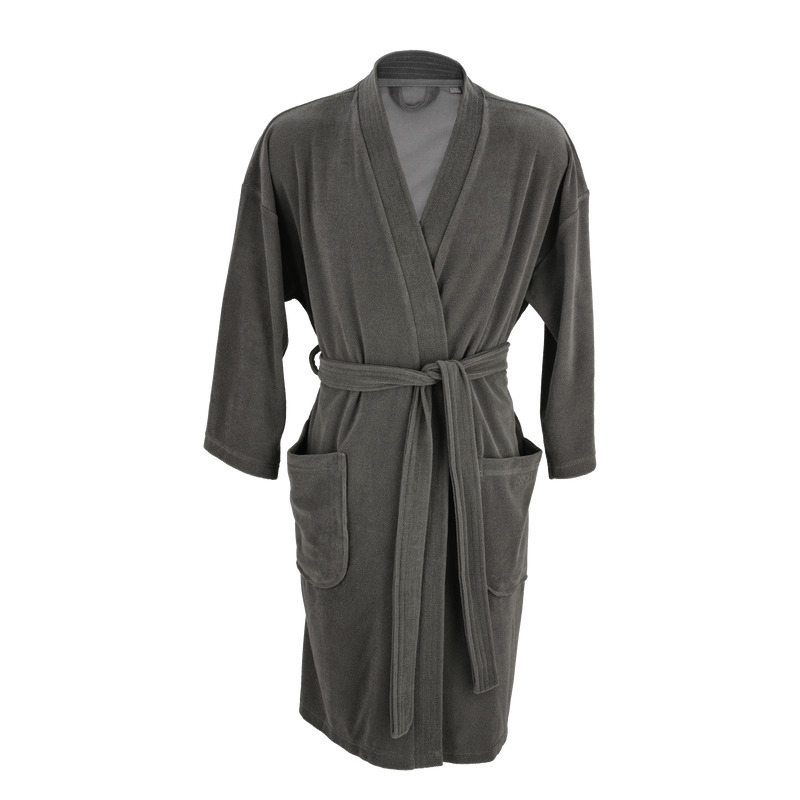 Se Södahl - Cosy Bathrobe L/XL Grey hos Rikki Tikki Shop