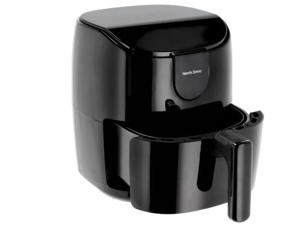 Nordic Sense Airfryer 3,5 liter 1500 watt Sort