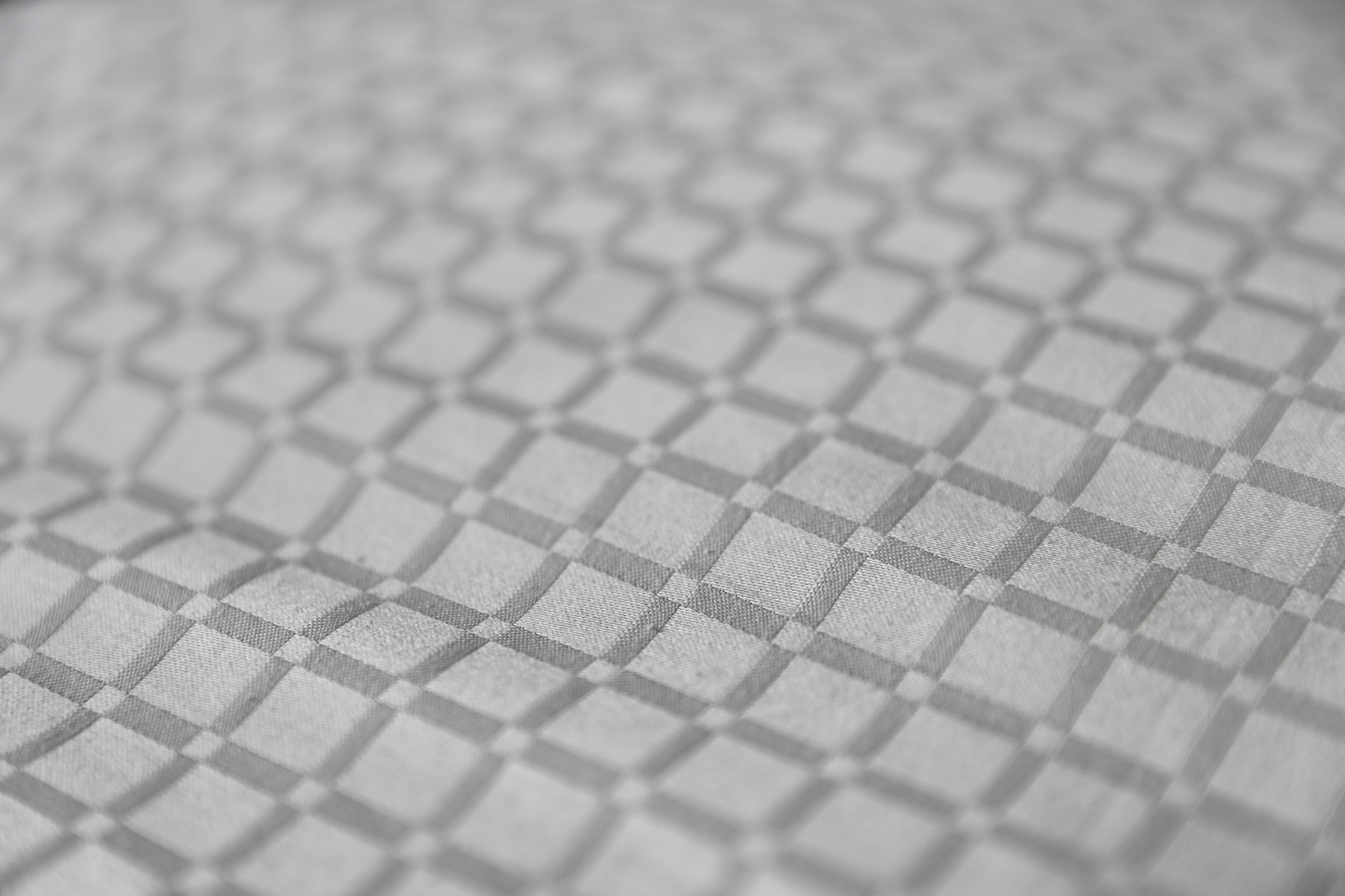 DanaLex damaskvævet sengesæt hvid mikrotern 200 x 200 cm* DanaLex damaskvævet sengesæt hvid mikrotern 200 x 200 cm*