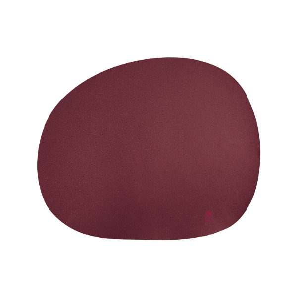 Aida - RAW Silicone - dækkeserviet soft surface - bordeaux