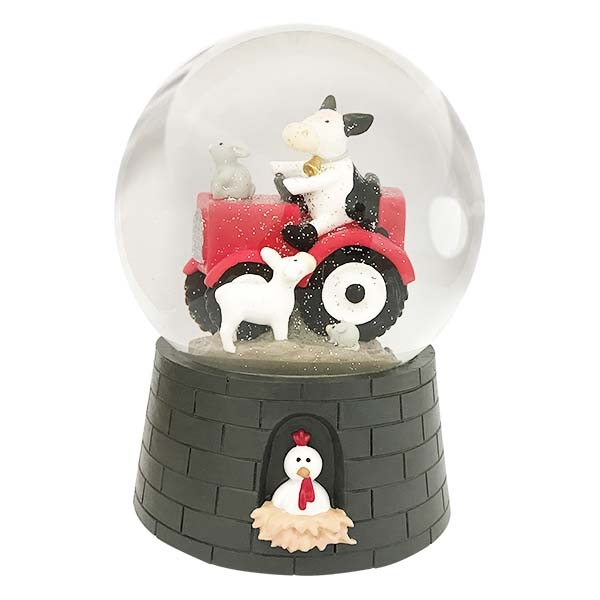 Snekugle m. musik "Bondegård" * Snekugle m. musik "Bondegård" *