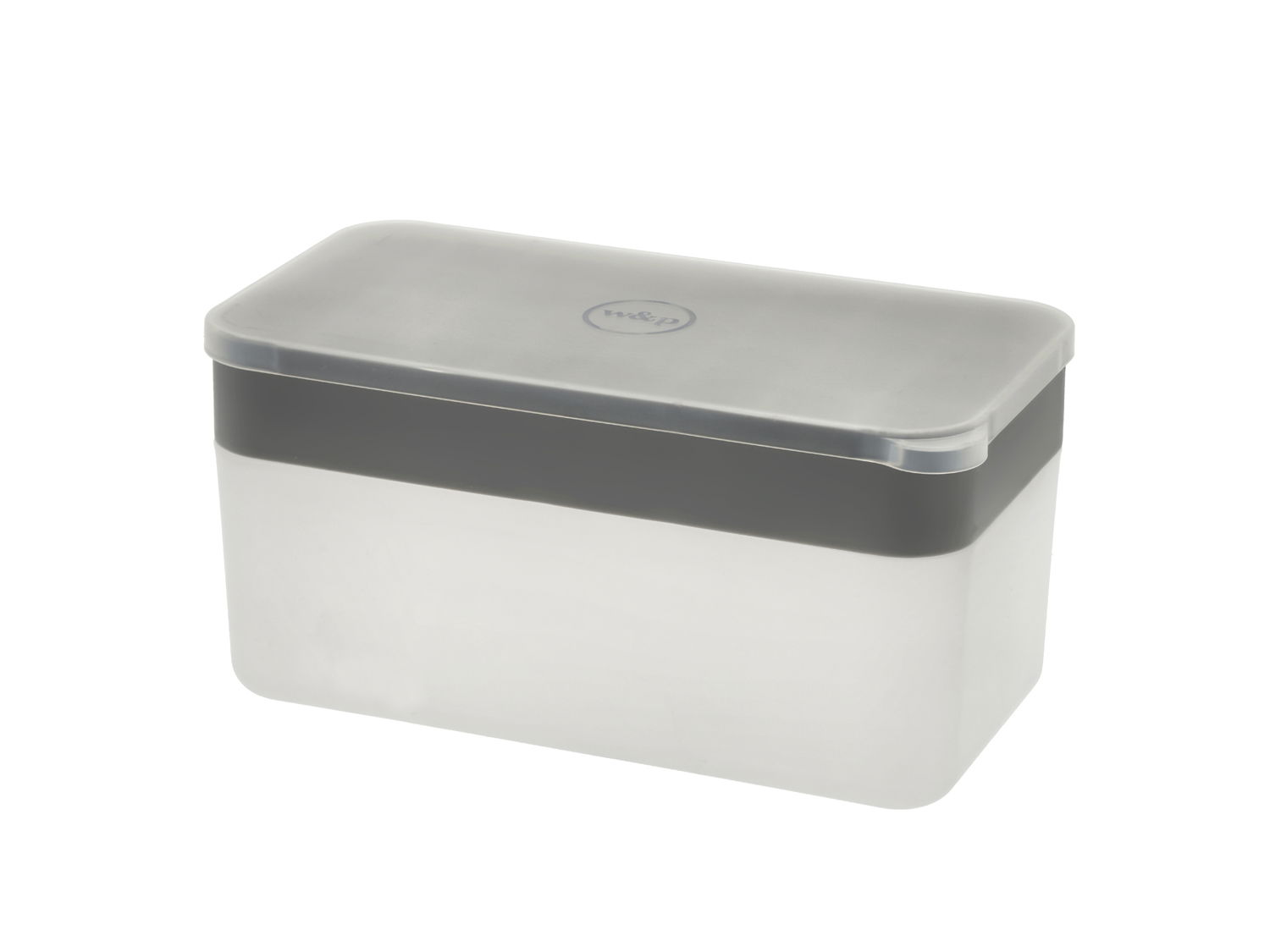 Funktion - Isterningbakke m/låg 23,3 x 12,2 x 11,4 cm PP/Silikone