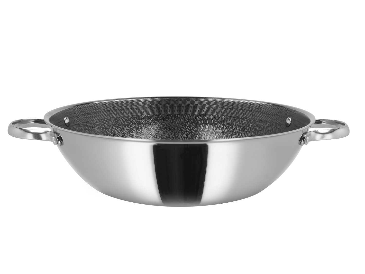 Pillivuyt - Wok Paillon Hybrid 30 cm Rustfrit stål