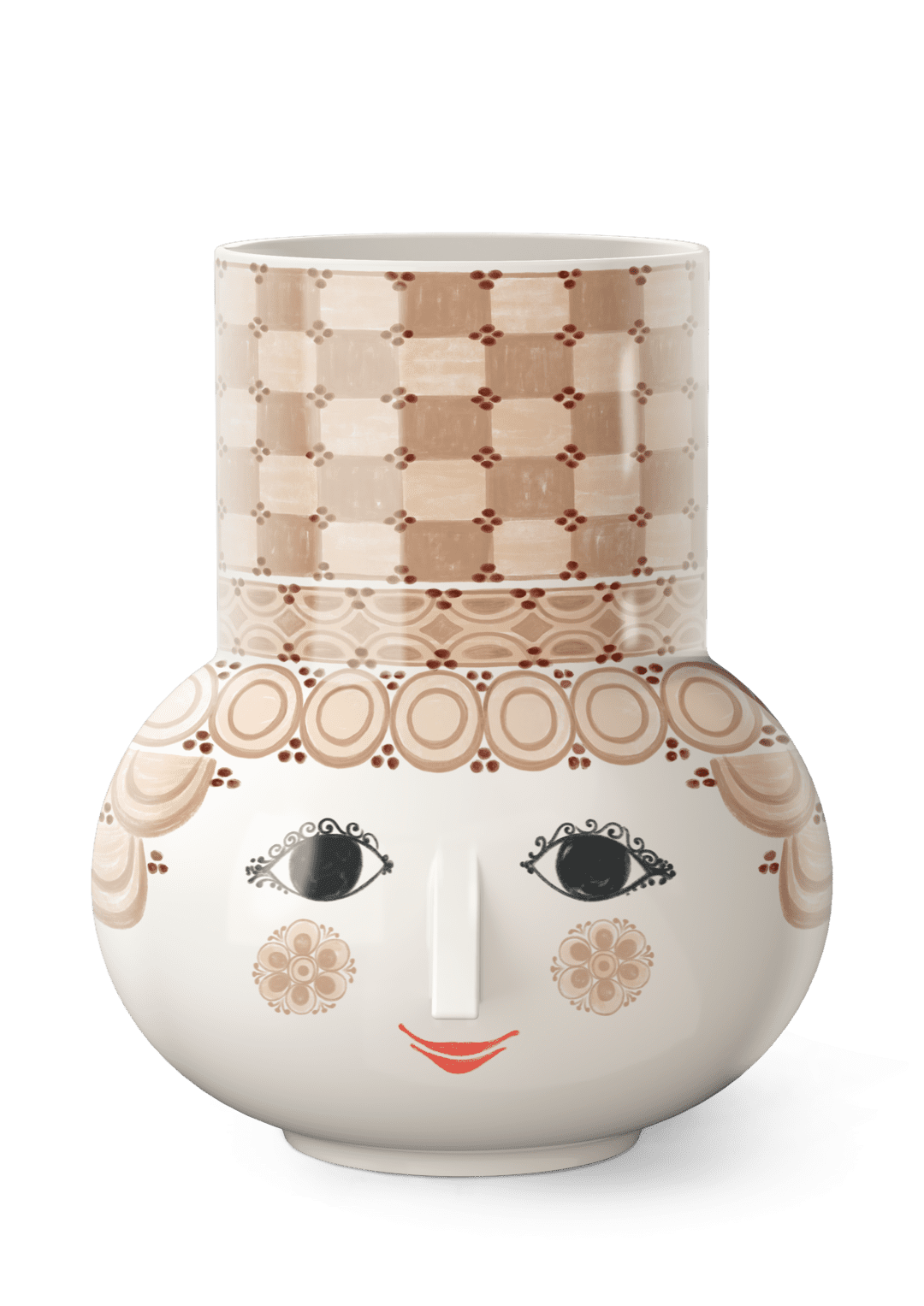 Wiinblad Olga Vase H35 cm sand
