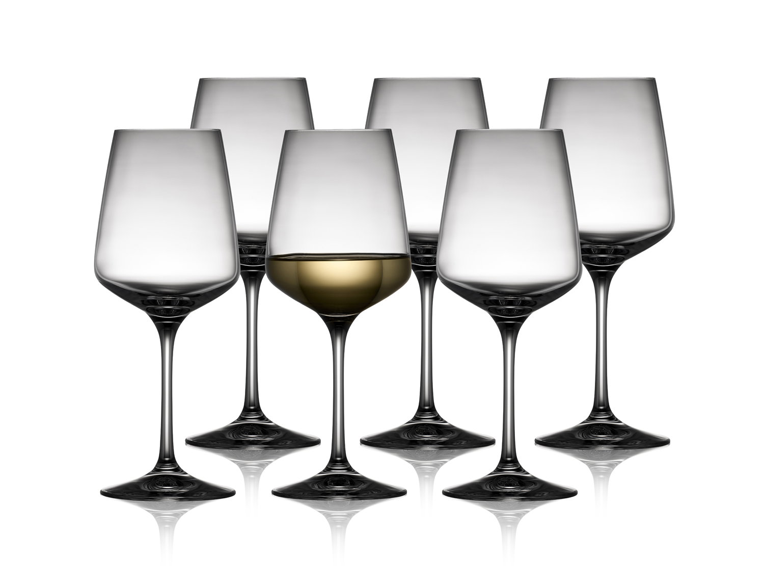 Lyngby Glas - Hvidvinsglas Reflect 46 cl 6 stk.