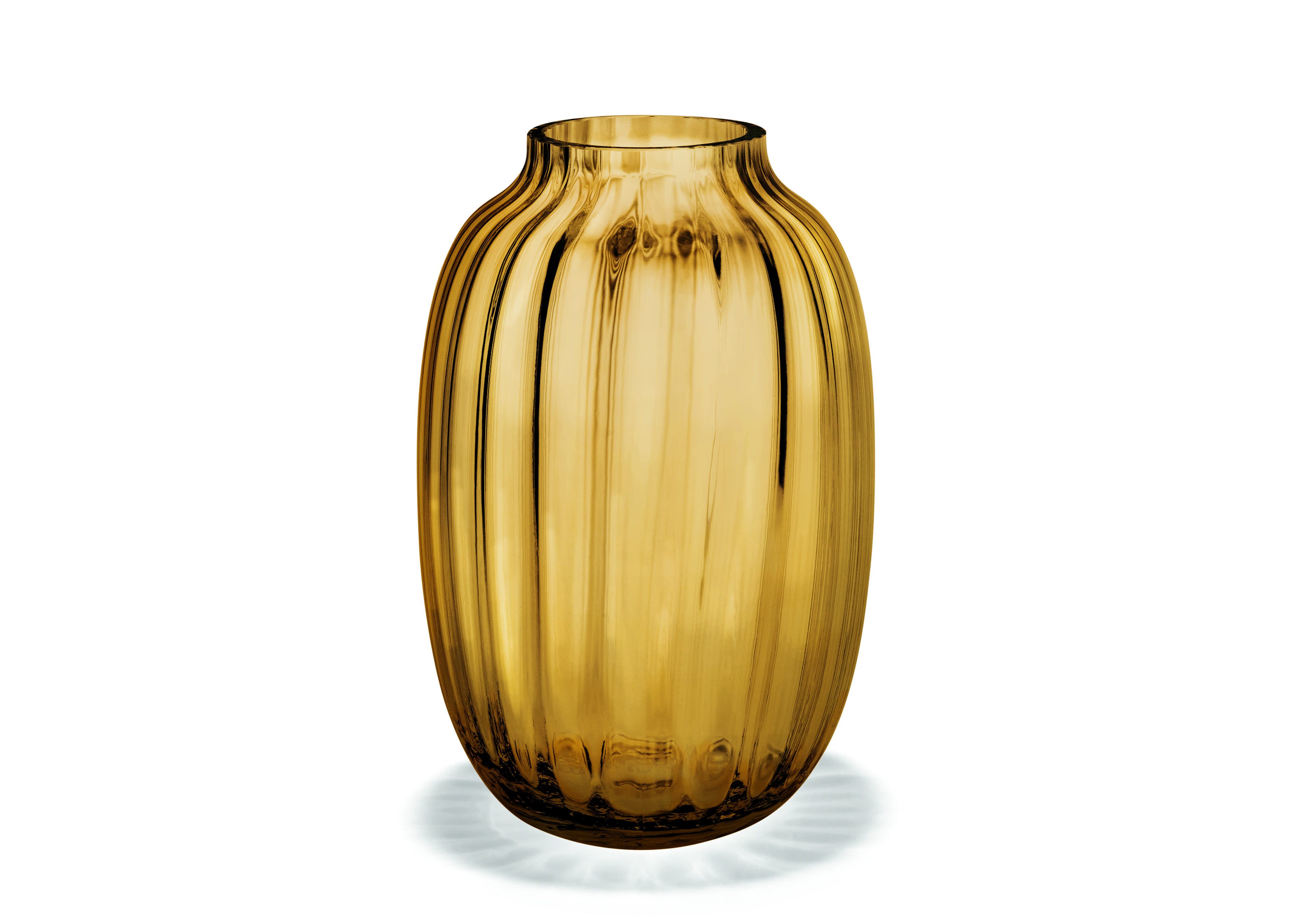 Primula Vase, amber, 25,5 cm