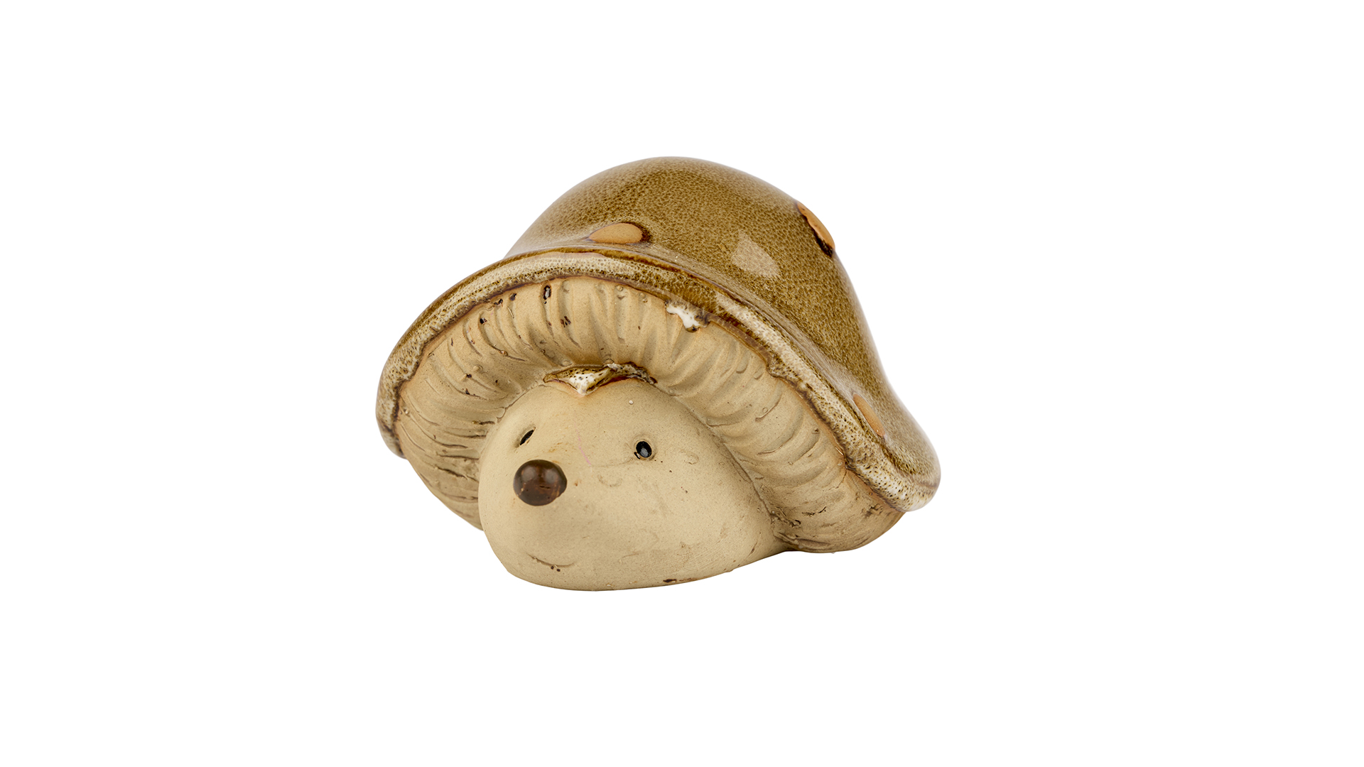 2Have - Pindsvin 10 cm Grøn/Brun Keramik