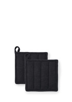 Rosendahl - Textiles Garn Grydelapper 22x22 cm mørk grå 2 stk.