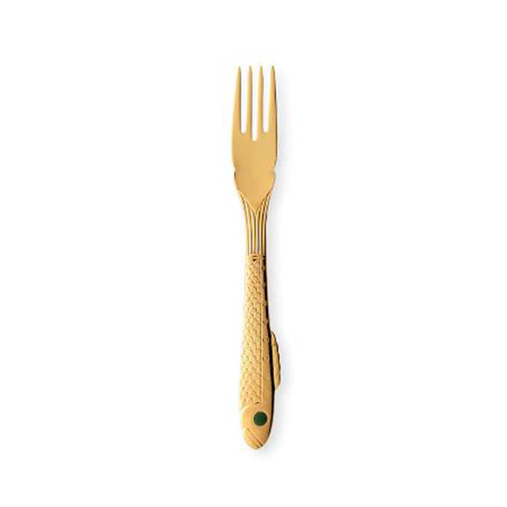 Gense Nobel Gold Fiskegaffel 18,8 cm Blank forgyldt Gense Nobel Gold Fiskegaffel 18,8 cm Blank forgyldt