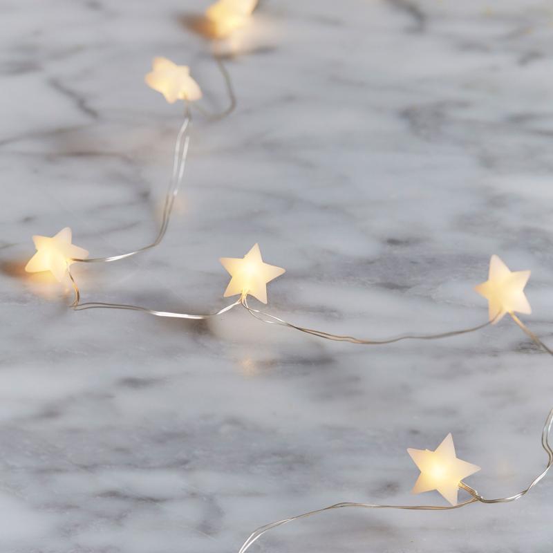 Sirius - Ally Stjerne, 20 LED, hvid