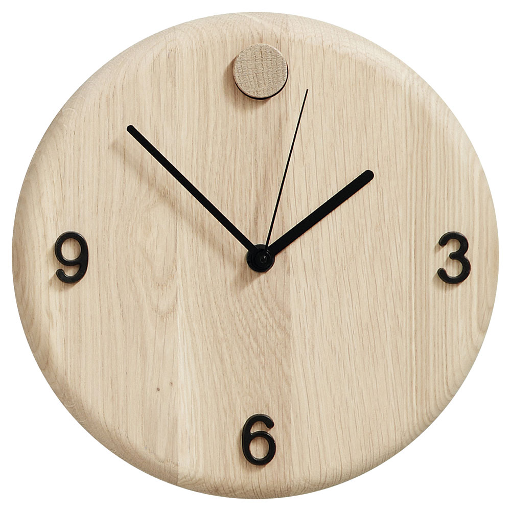 Andersen Furniture - Wood Time ur, Ø22 cm, eg