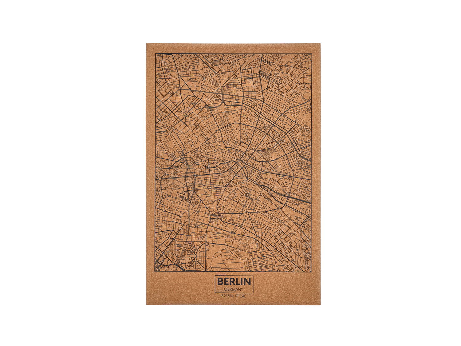 Still - Billede Berlin 40 x 60 cm Kork