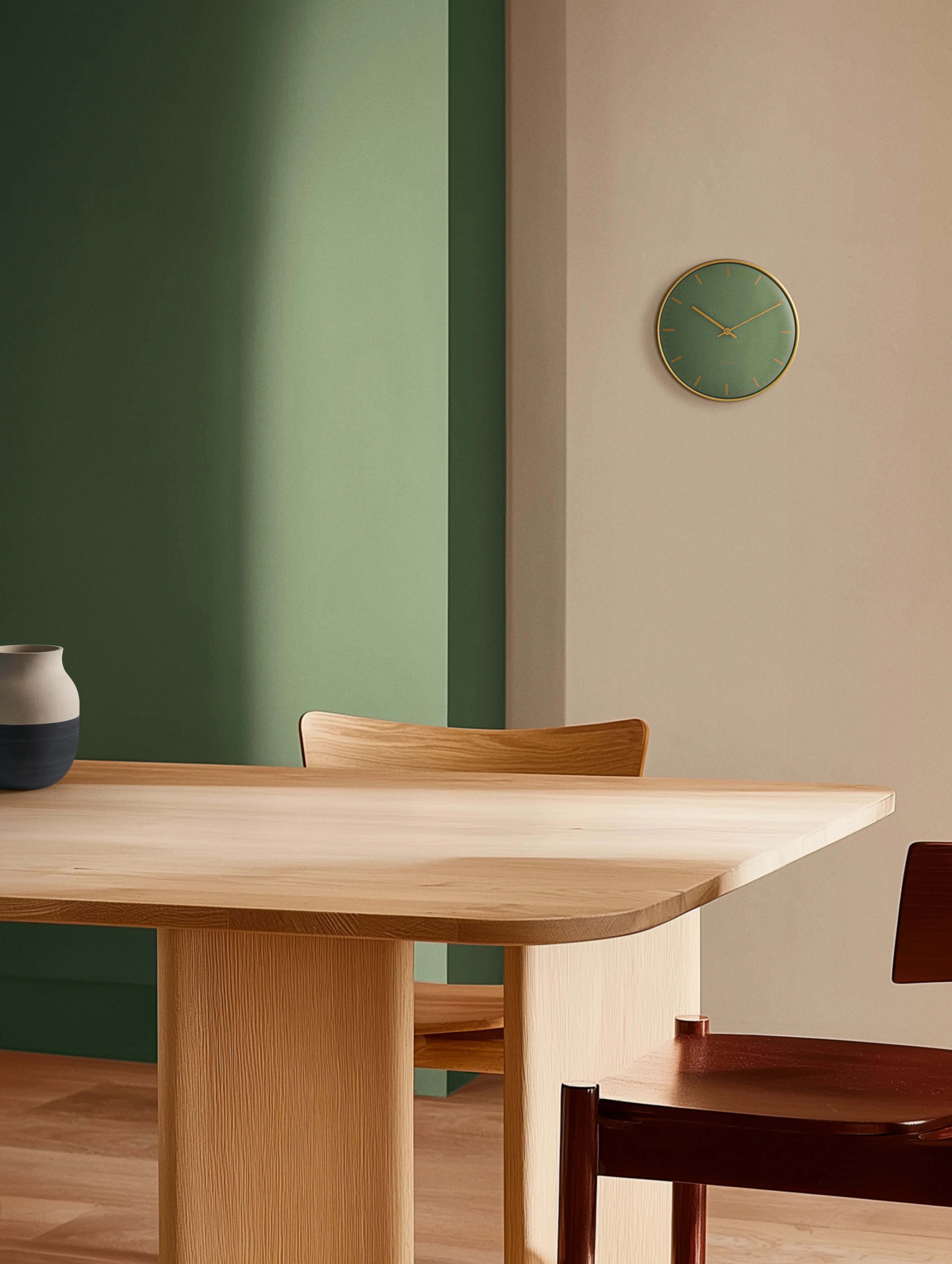 City Hall Vægur Ø21 cm grøn