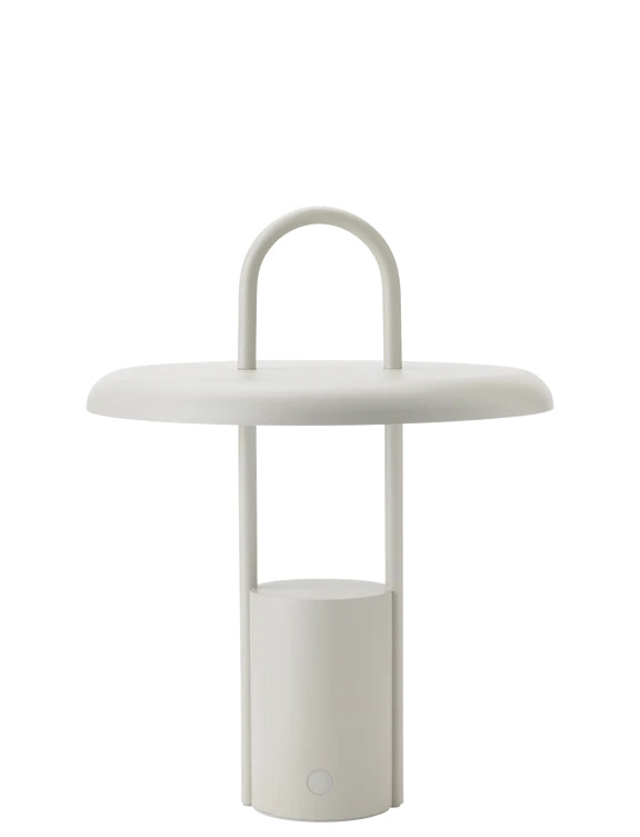Billede af Stelton - Pier portable LED lampe H 33.5 cm hvid