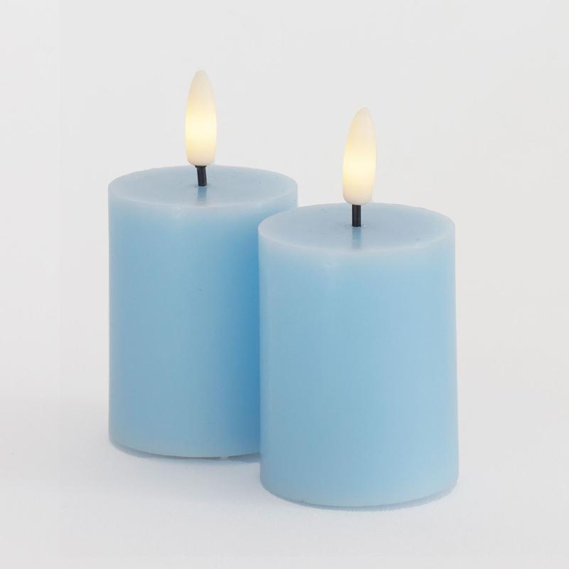 Sirius - Sille Mini 2 stk. sæt, Ø5xH6,5 cm, Himmelblå billede