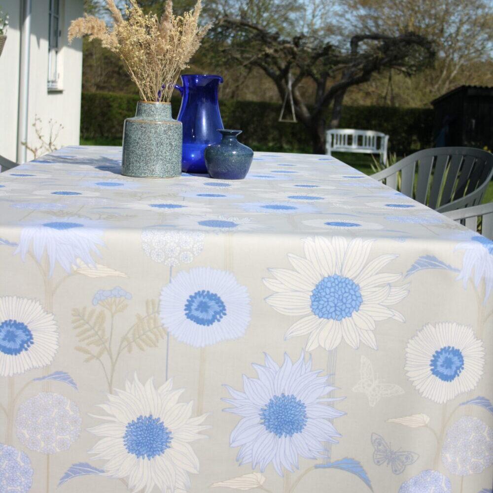 Engholm Textiles - Akryldug med antiskrid Sunflower Bel Air Notes by Susanne Schjerning