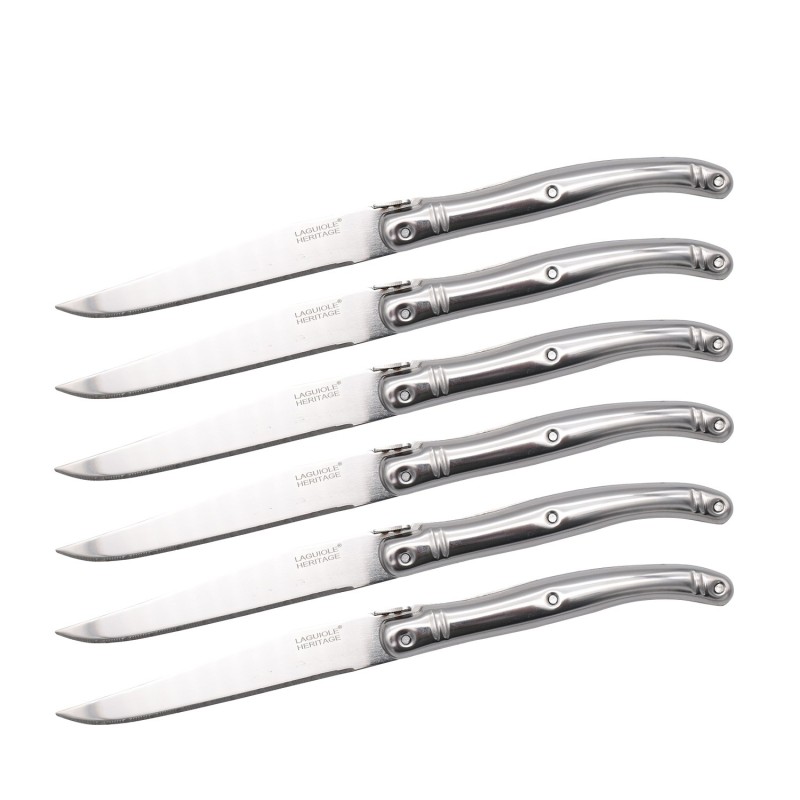 Laguiole - Heritage Metal Steakknive 6 stk.