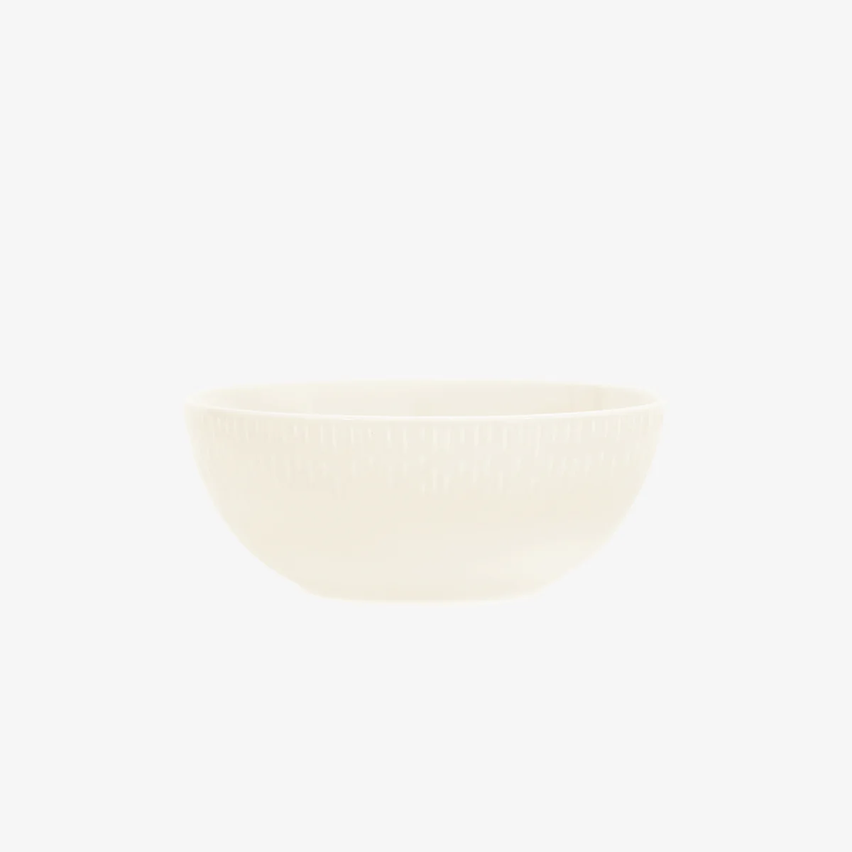 Confetti Vanilla salatskål  m/relief porcelæn 23 cm. 
