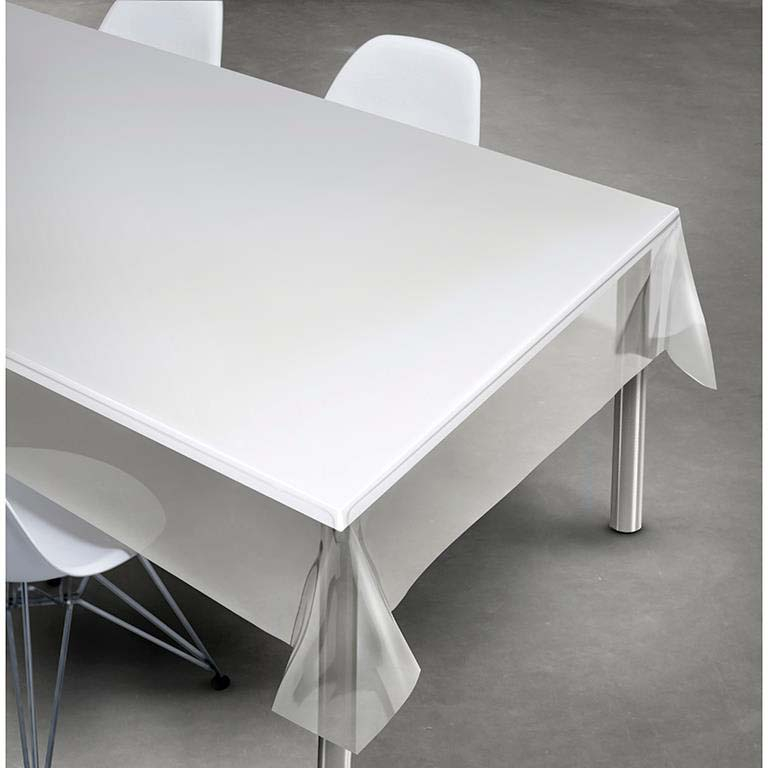 Gennemsigtig Voksdug 140 cm Klar i metermål (kraftig) Gennemsigtig Voksdug 140 cm Klar i metermål (kraftig)