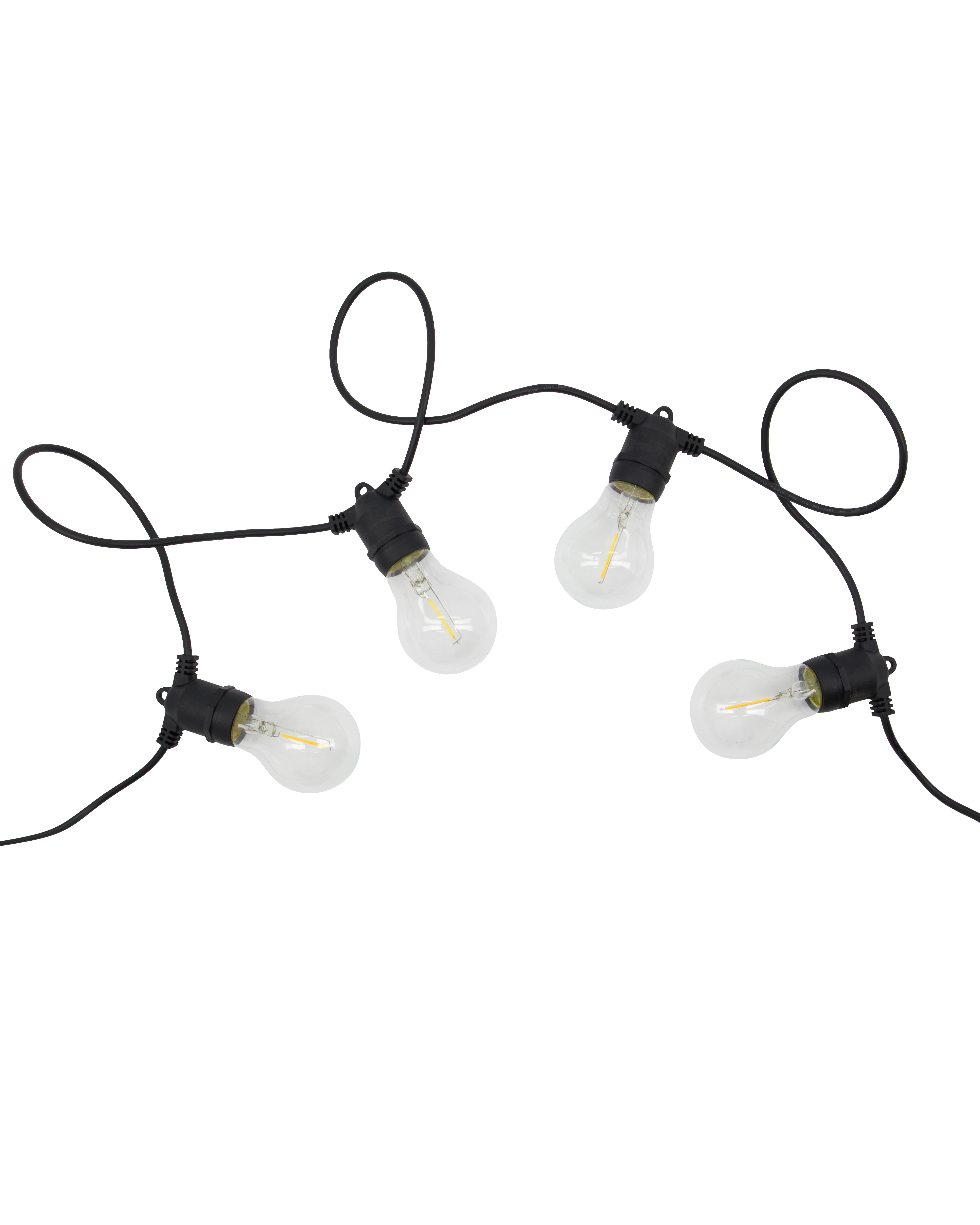 House Doctor - Lyskæde, Light, Sort