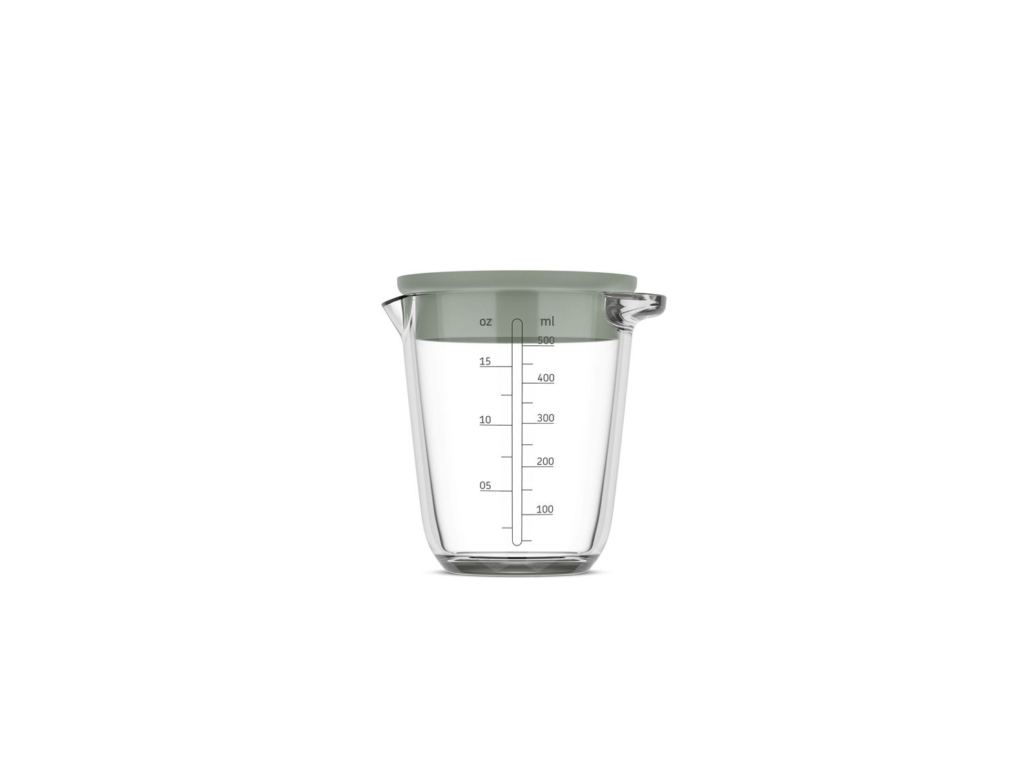 Mepal - Målekande Chef it 500 ml Nordic sage Glas