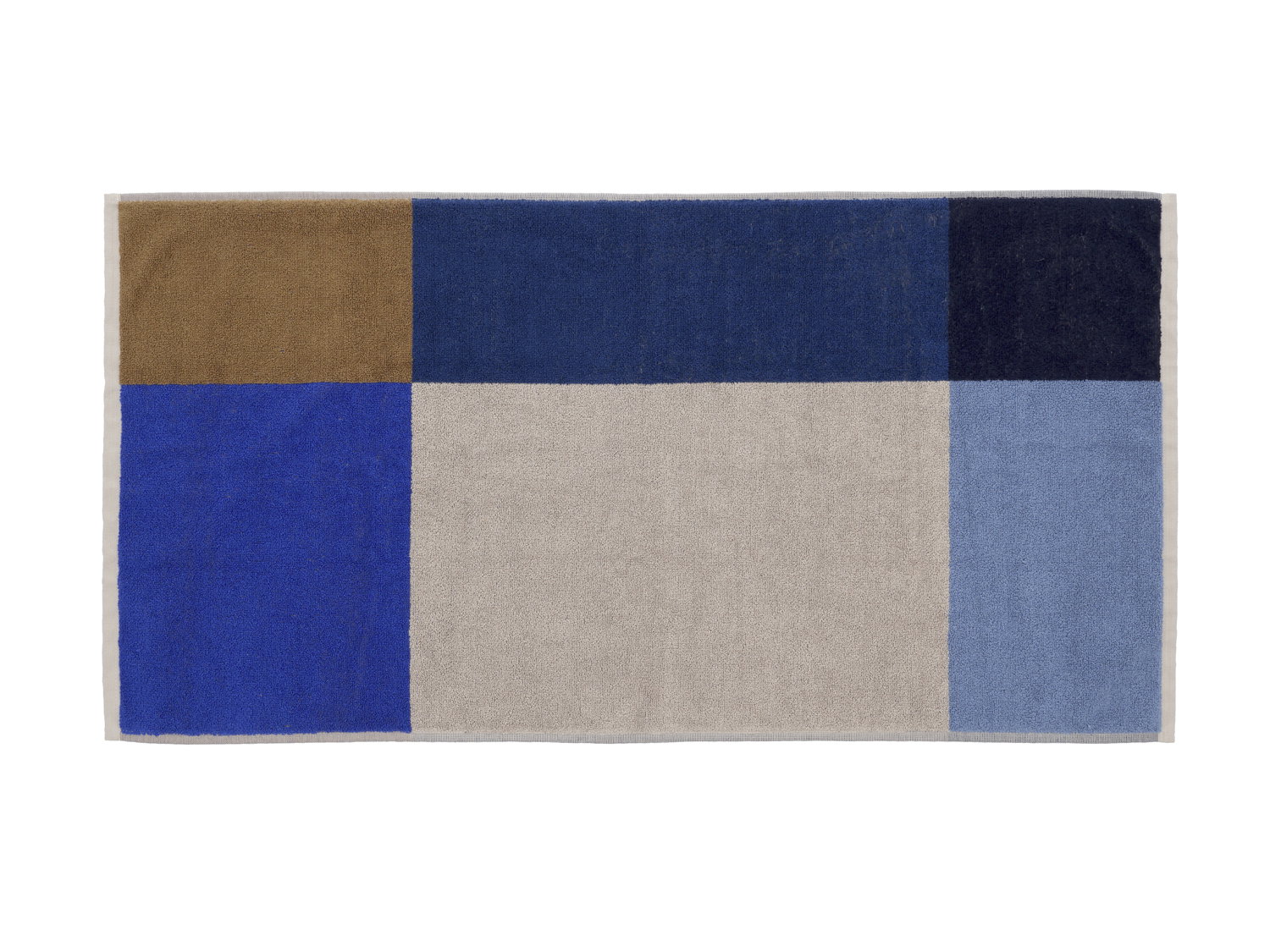 Södahl - Håndklæde 50 x 100 Colour Block Blue