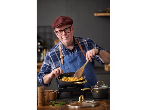 HOLM Brasserie Sautergryde keramisk non-stick Dia 26 x 6,4 cm 2,7 liter Sort