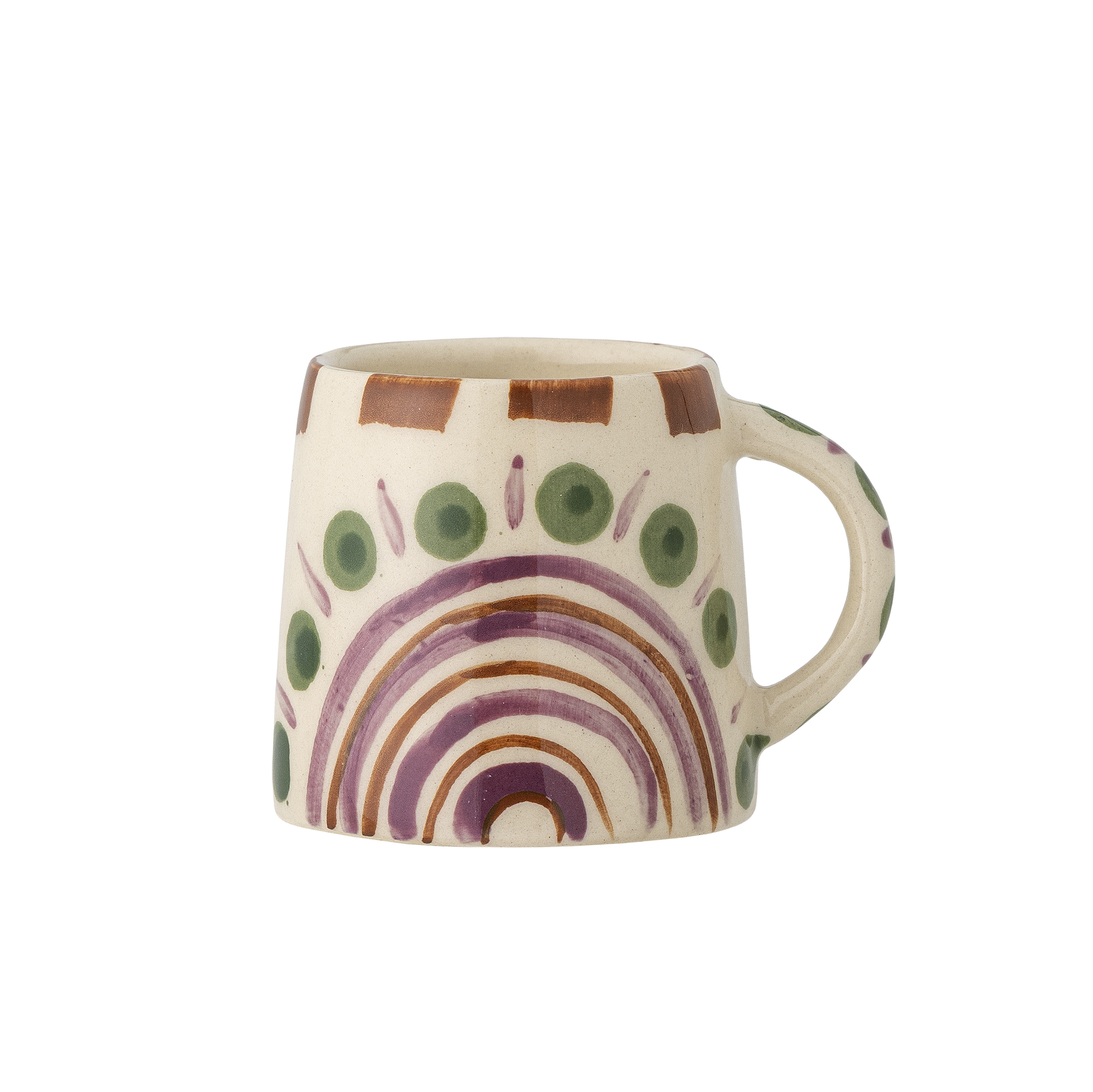 Bloomingville - Shama Espressokop, Multifarvet, Stentøj, D5xH5 cm