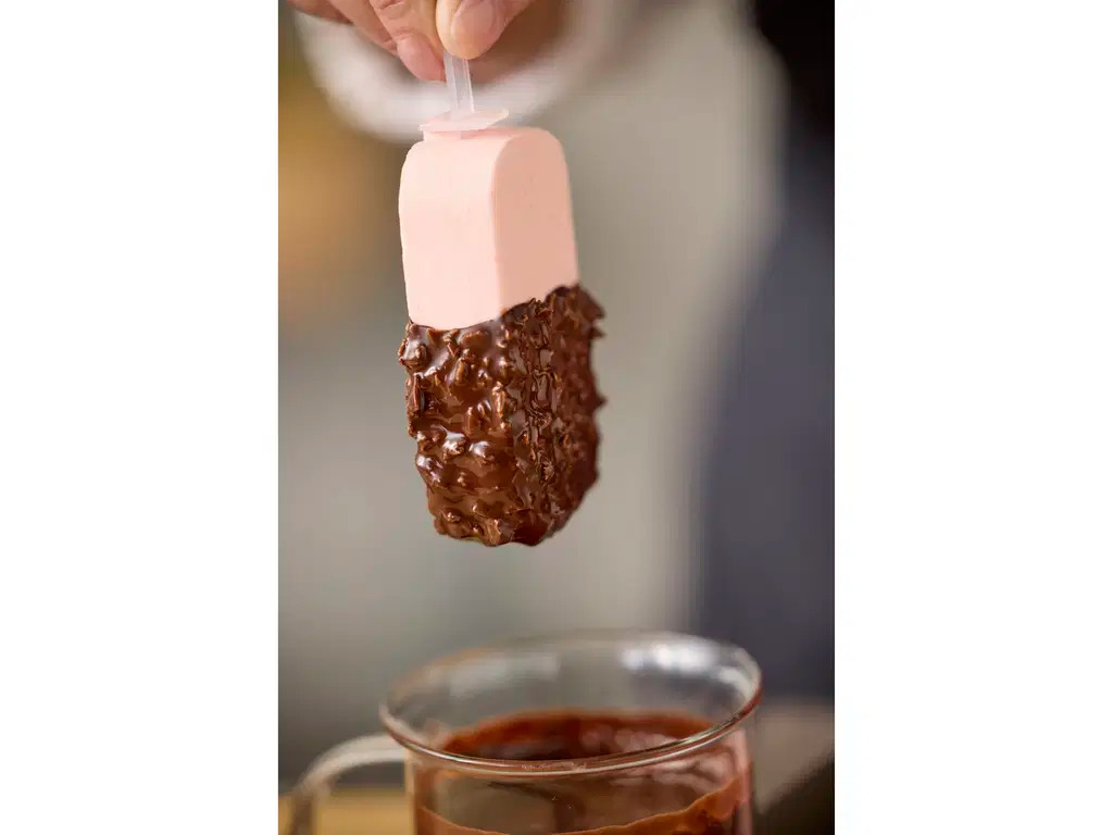 Ispindeform til 4 stk. Classic Latte Silikone Ispindeform til 4 stk. Classic Latte Silikone