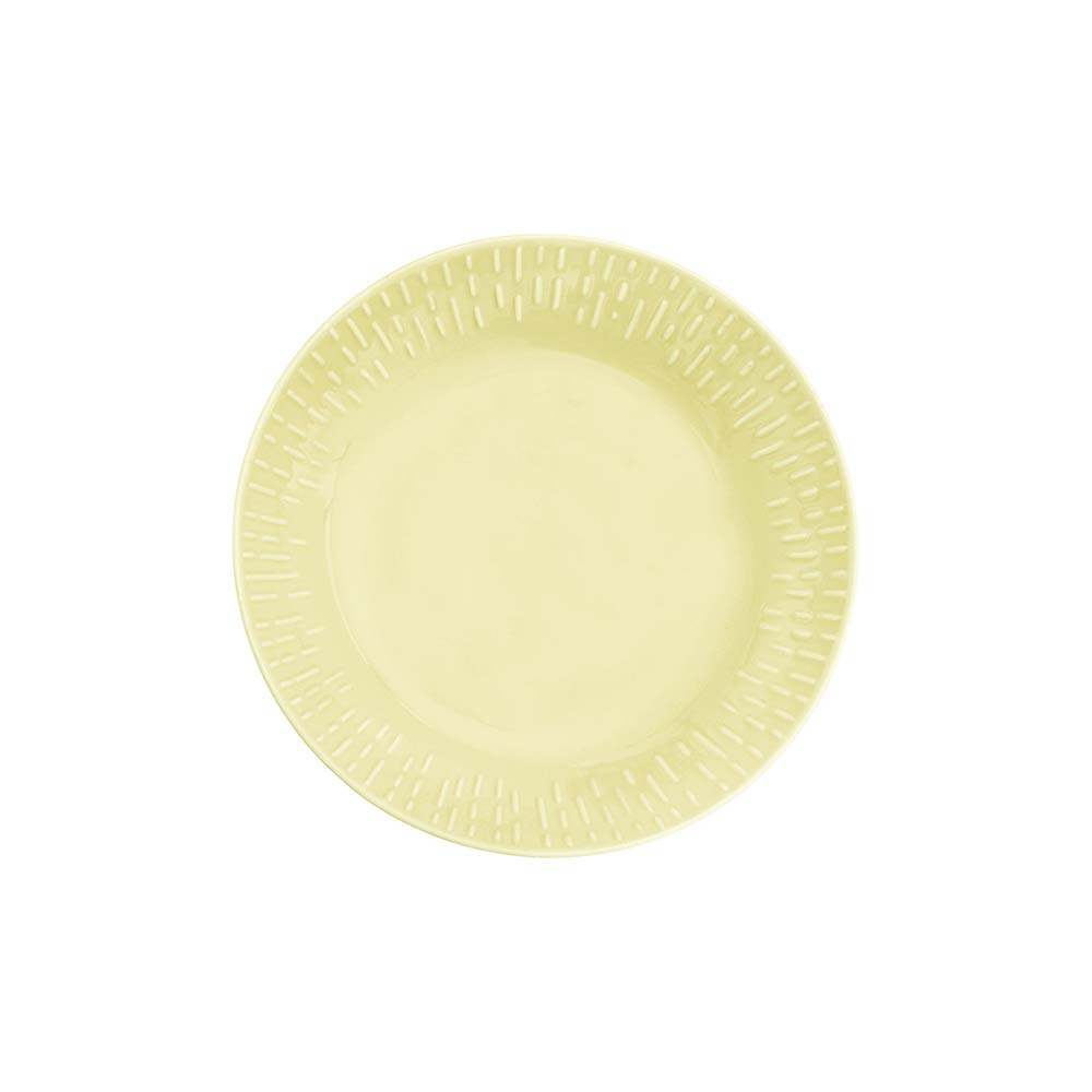 Confetti - pastatallerken lemon
