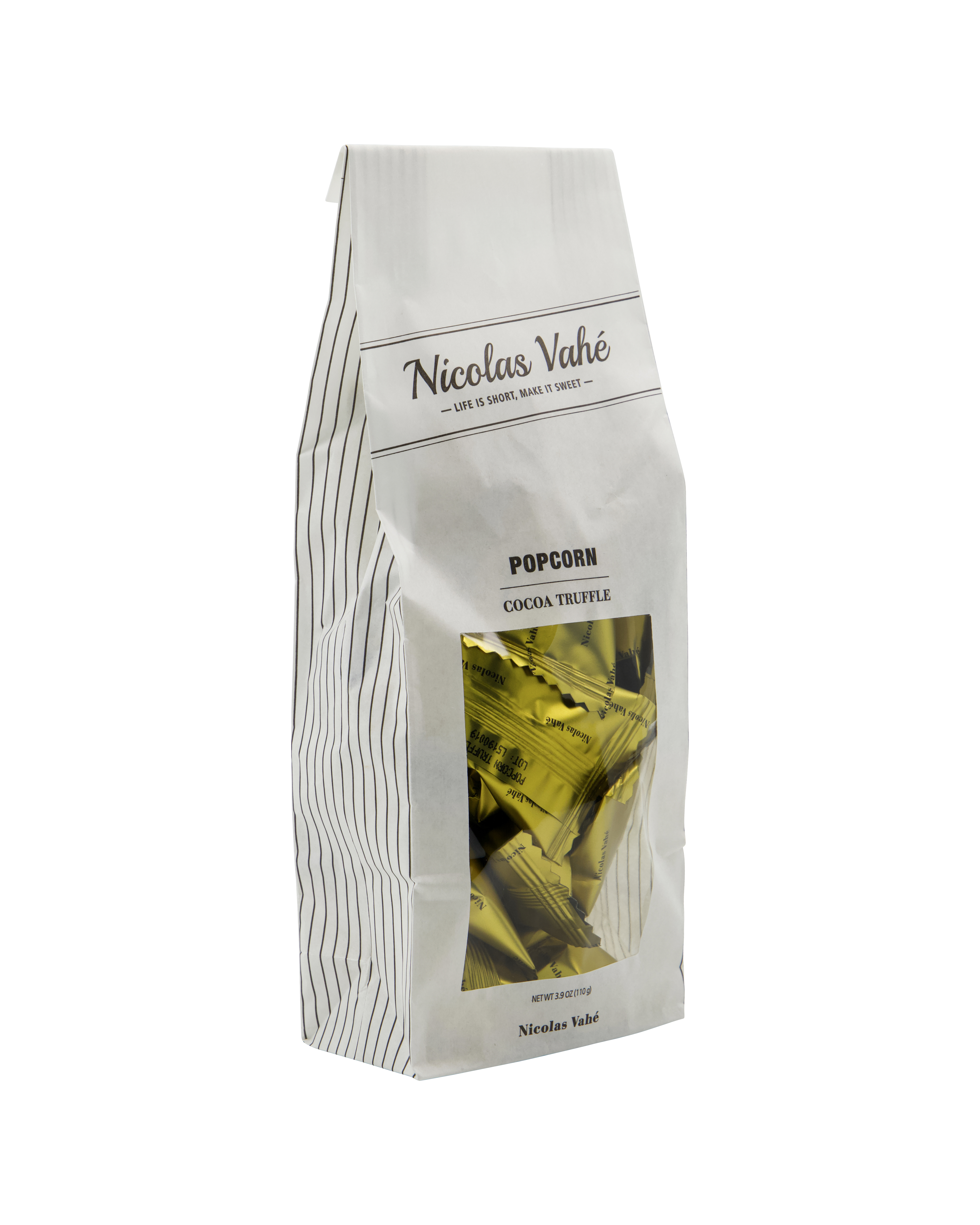 Nicolas Vahé - Cocoa truffle, Popcorn, 110 g