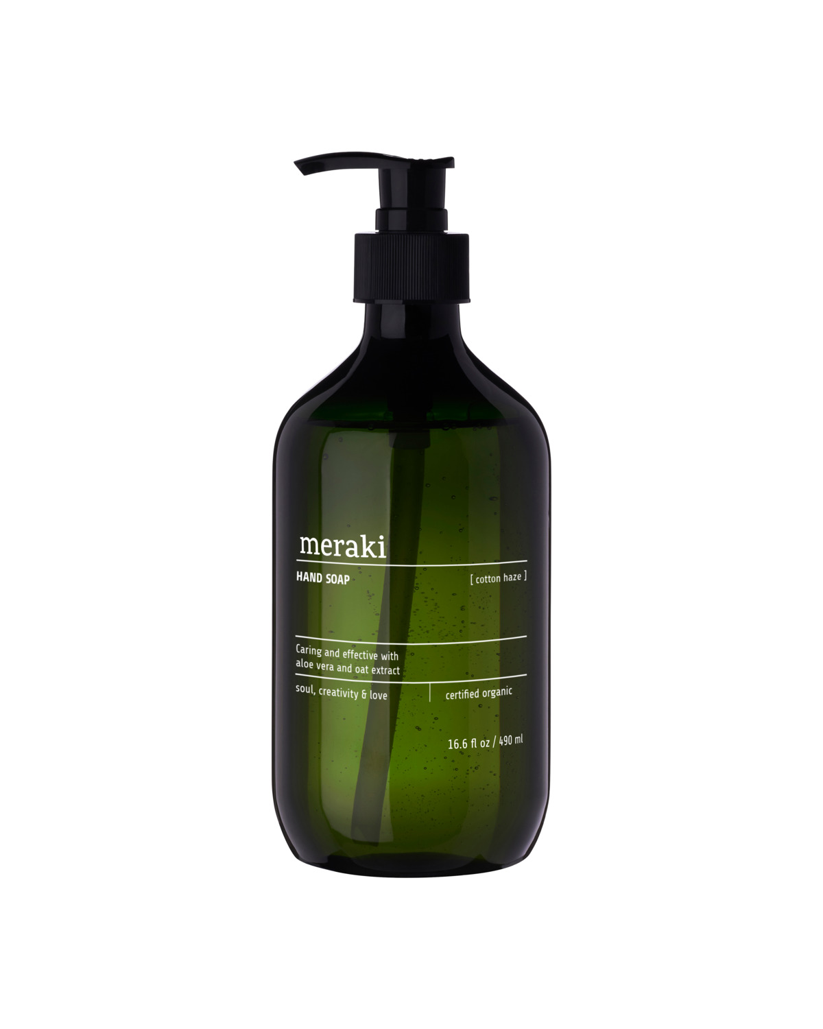 Meraki - Hand soap, Cotton Haze, 490 ml billede