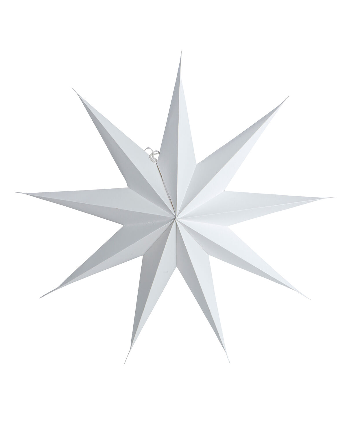 House Doctor - Stjerne, 9 Point, Hvid