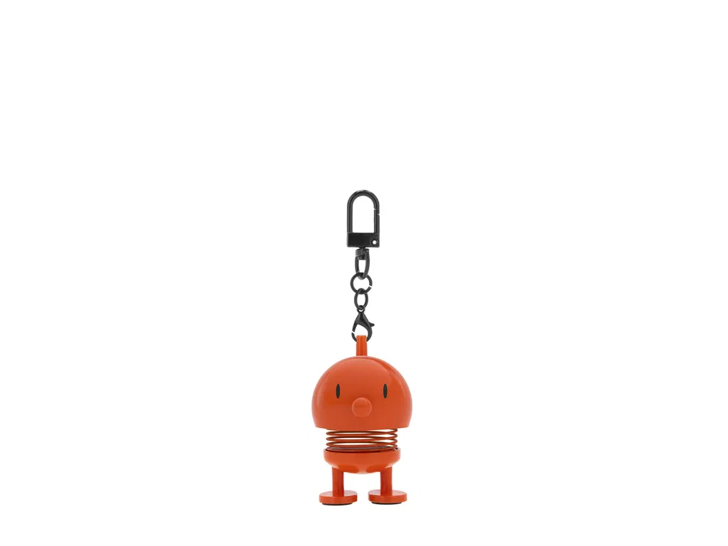 Hoptimist - Bag charm, 4x3,4x5,9 cm, Orange