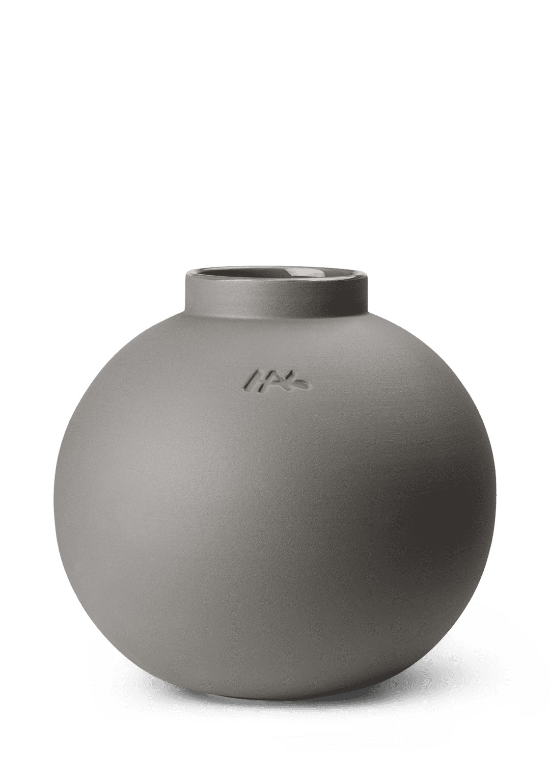 Billede af Kähler - Globo Vase H20 cm grå