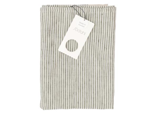 Södahl Statement Stripe Viskestykke 50 x 70 cm Beige