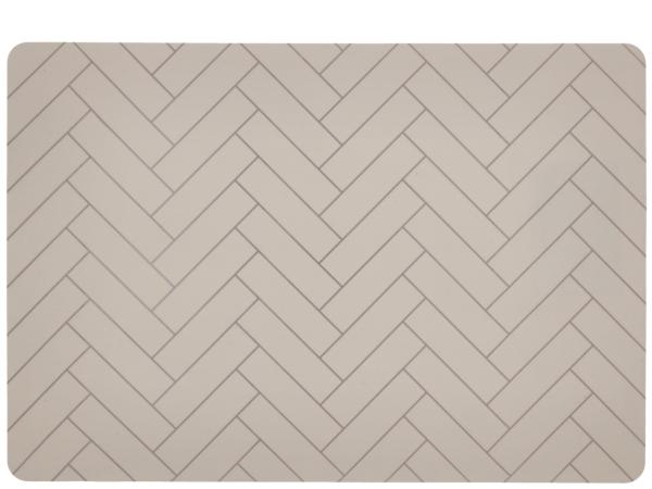 Södahl - Tiles Dækkeserviet 33 x 48 cm Beige