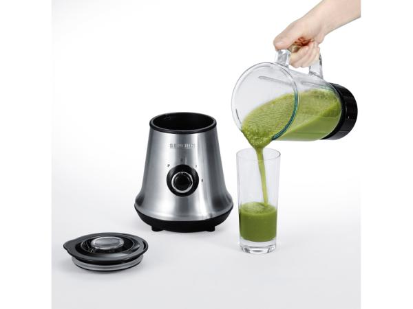 Severin Blender 1 liter 500 watt Sort/Sølv