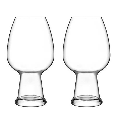 Luigi Bormioli - Birrateque Ølglas hvede Dia 10,2 x 18,8 cm 78 cl 2 stk. Klar