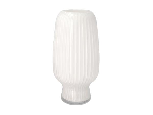 Villa Collection - Vase Cuneo D16 x 31,5 cm Hvid Glas