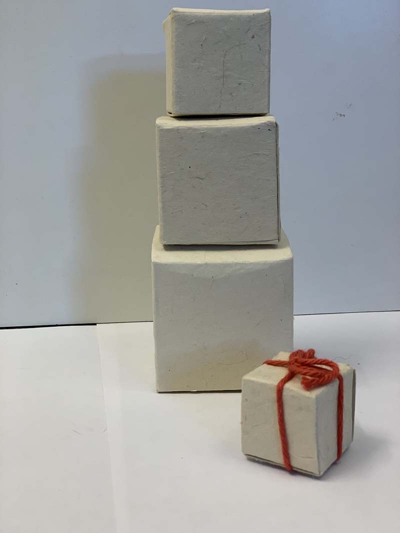 Papir gaveæsker, 3, 4, 5 og 6 cm, 3 sæt* Papir gaveæsker, 3, 4, 5 og 6 cm, 3 sæt*