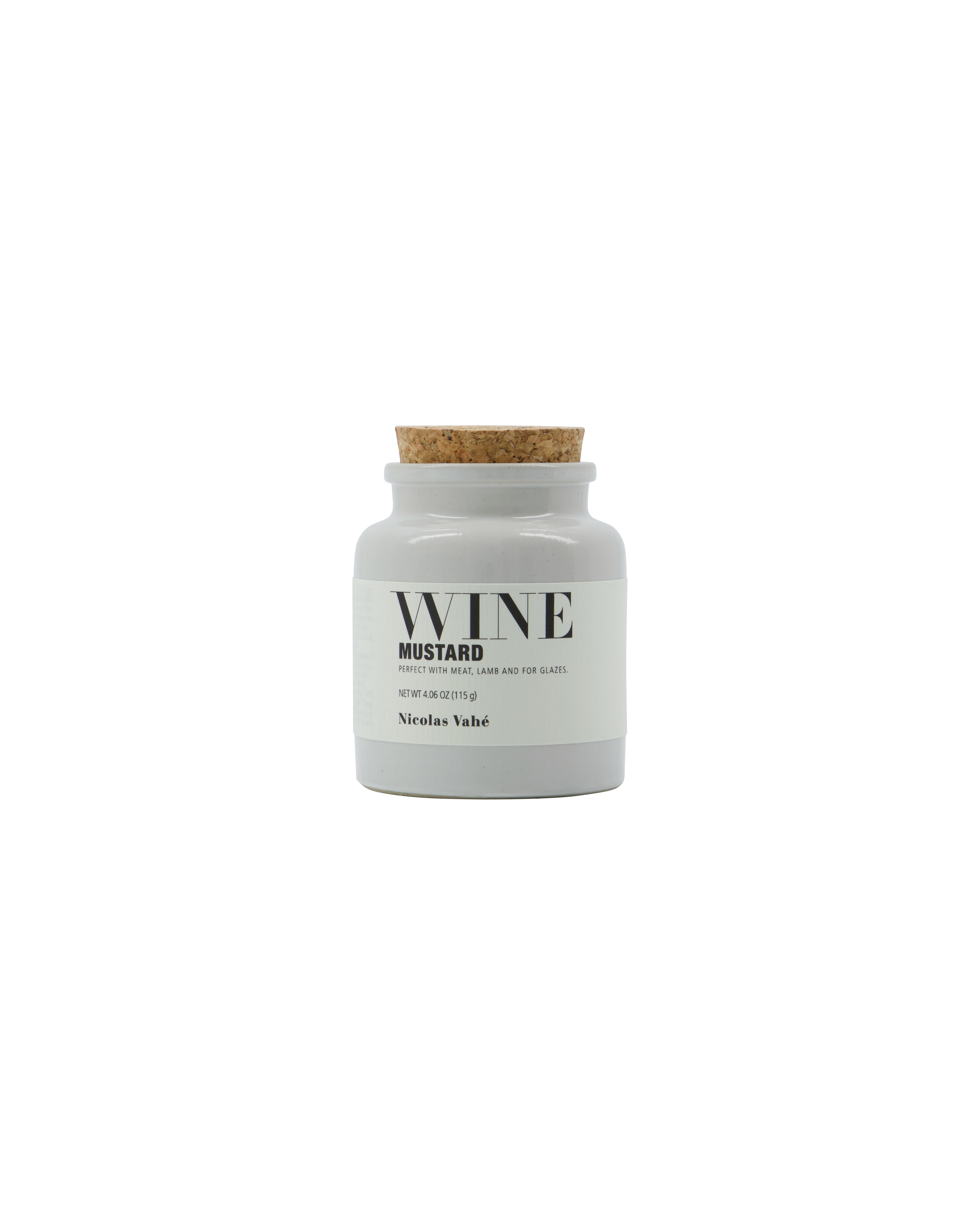 Nicolas Vahé - Mustard, Wine, 115 g