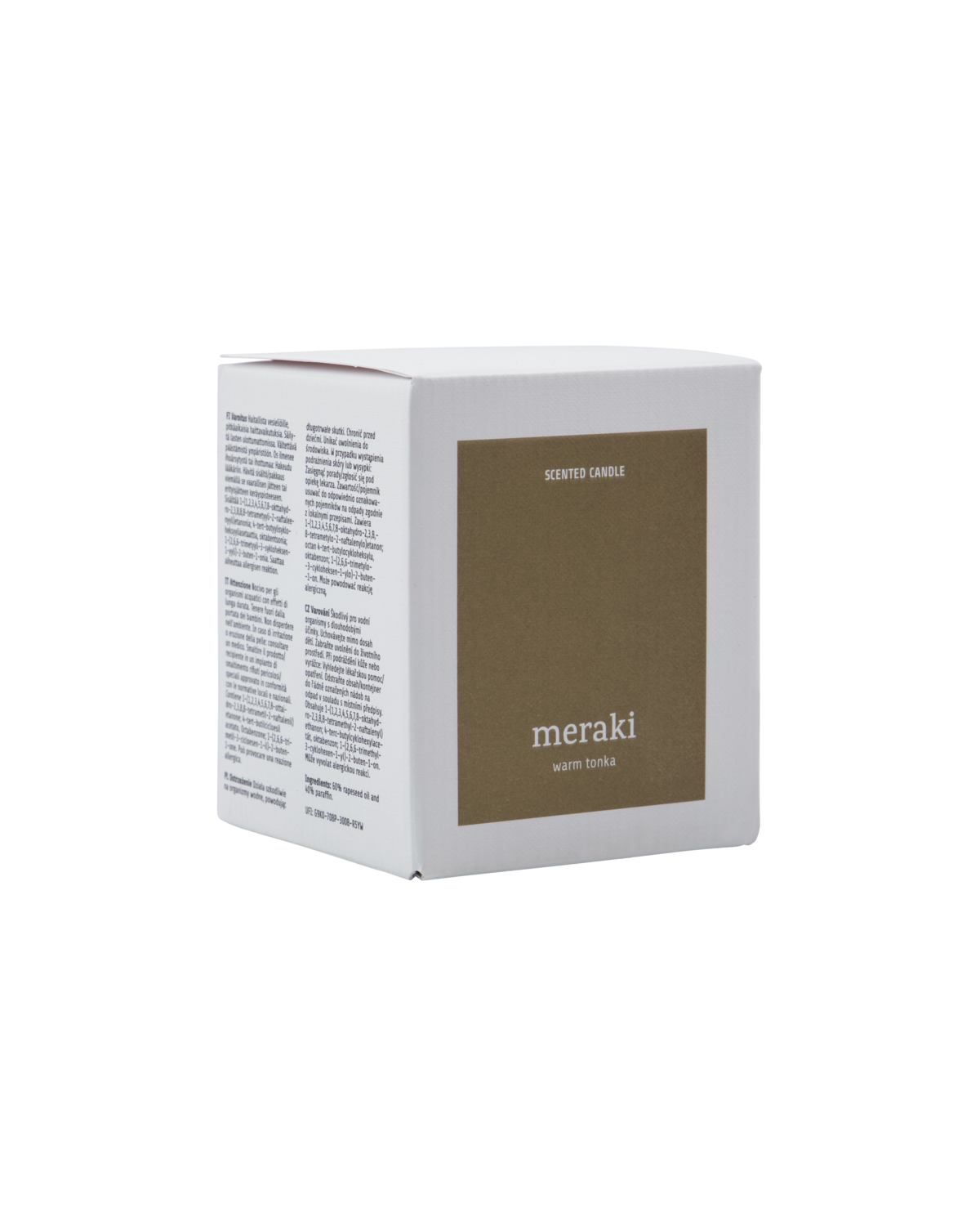 Meraki Duftlys, Warm tonka, Brun