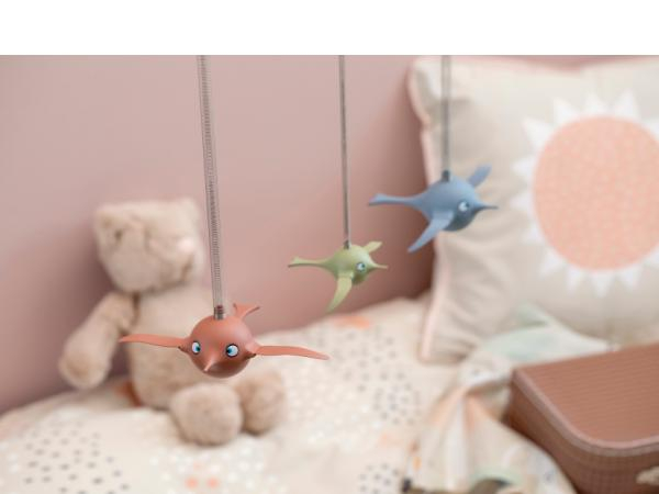 Hoptimist Soft Birdie Ruby mellem